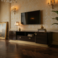 Continental Luxe TV Stand – Flatter Wall TV Low Angle