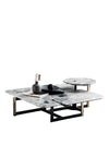 Carrara Marble Coffee Table Set
