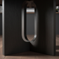 Dark Round Dining Table - Angle 2