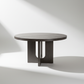Dark Round Dining Table - Chiaroscuro