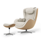 Nou Campo Massage Chair with Ottoman