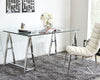 Apex Glass Writing Desk