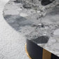 Oreo Grey Marble Table