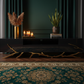EchoLeaf TV Stand – Bourbon Front