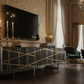 EchoPeak TV Stand – Versailles Low Angle