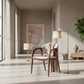 Elegant Curve Dining Chair - Lifestyle 1