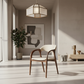 Elegant Curve Dining Chair - Lifestyle 2