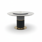 Emperador Grey Dining Table - Product Shot 3