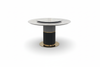 Emperador Grey Dining Table - Product Shot 3