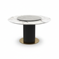 Emperador Grey Dining Table - Product Shot 5