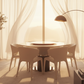Emperador Grey Dining Table - With Chairs 2