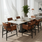 Emperador Grey Rectangular Dining Table