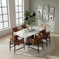 Emperador Grey Rectangular Dining Table