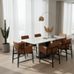 Emperador Grey Rectangular Dining Table