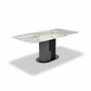Emperador Grey Rectangular Dining Table