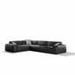 Executive Horizon Leather Sectional