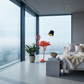 Flaming Flamingo Floor Lamp - Lifestyle 10