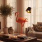 Flaming Flamingo Floor Lamp - Lifestyle 3