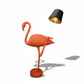 Flaming Flamingo Floor Lamp - Product Shot 9