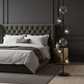 Free Float Floor Lamp in Bedroom