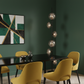 Free Float Floor Lamp in Dining Room