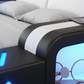 Fusion LED Platform Bed - Detail Shot