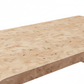 Gentian Travertine Rectangle Coffee Table - Travertine Detail