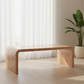 Gentian Travertine Rectangle Coffee Table