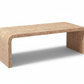 Gentian Travertine Rectangle Coffee Table