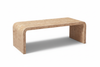Gentian Travertine Rectangle Coffee Table
