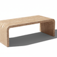 Gentian Travertine Rectangle Coffee Table