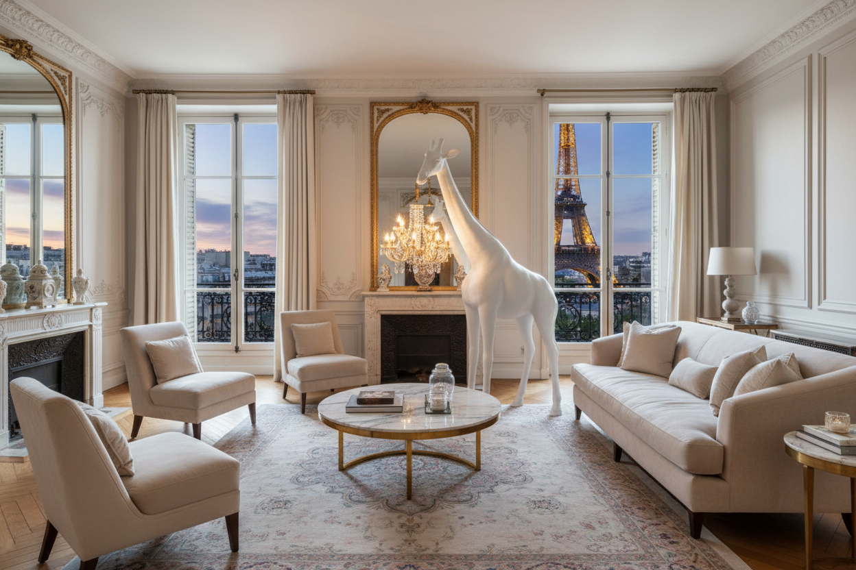 Girafe Lampadaire – LV Furniture Collection Girafe Lampadaire – LV Furniture Collection