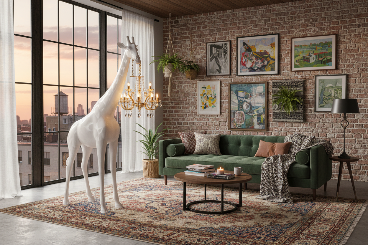 Girafe Lampadaire – LV Furniture Collection