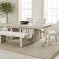 Hagerman Modern Extendable 7PC Dining Table Angle 4
