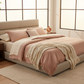 Haven Modern Upholstered Platform Bed - Dawn elegance