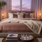 Haven Modern Upholstered Platform Bed - Dreamy dusk retreat