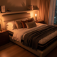 Haven Modern Upholstered Platform Bed - Enchanting evening
