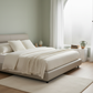 Haven Modern Upholstered Platform Bed - Serene Scandinavian