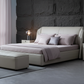 Holden Wingback Bed in Mauve Room