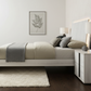 Hornet Modern LED Panel Bed - Angle 5
