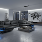 Illume LED Sectional - Ultra-Modern Apartment