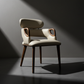 Floating Back Dining Chair dramatic lighting