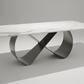 Infinity Loop Marble Dining Table - Chiaroscuro