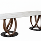 Infinity Rectangular Dining Table - Detail View