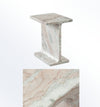 Iris Sculptural Marble Accent Table