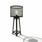 Ironclad Industrial Table Lamp - Long Elongated Shadow