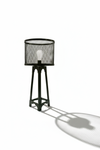 Ironclad Industrial Table Lamp - Long Elongated Shadow