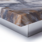 Ivory Sintered Stone Rectangle Coffee Table - Up-Close Macro View