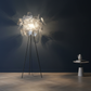 Jelly Cloud Floor Lamp - Navy Blue Background