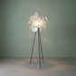 Jelly Cloud Floor Lamp - Sage Green Background